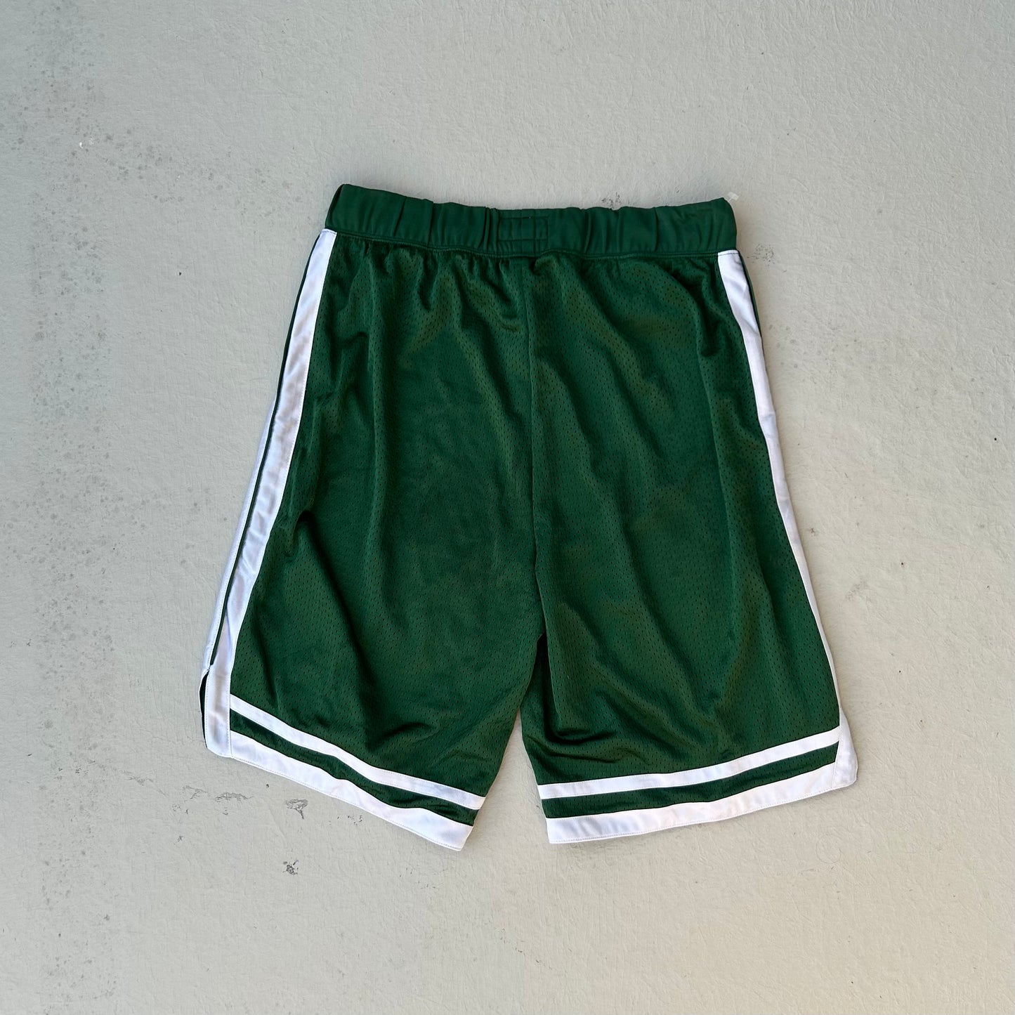 Early 2000's Green Champion Basketball Shorts - L
