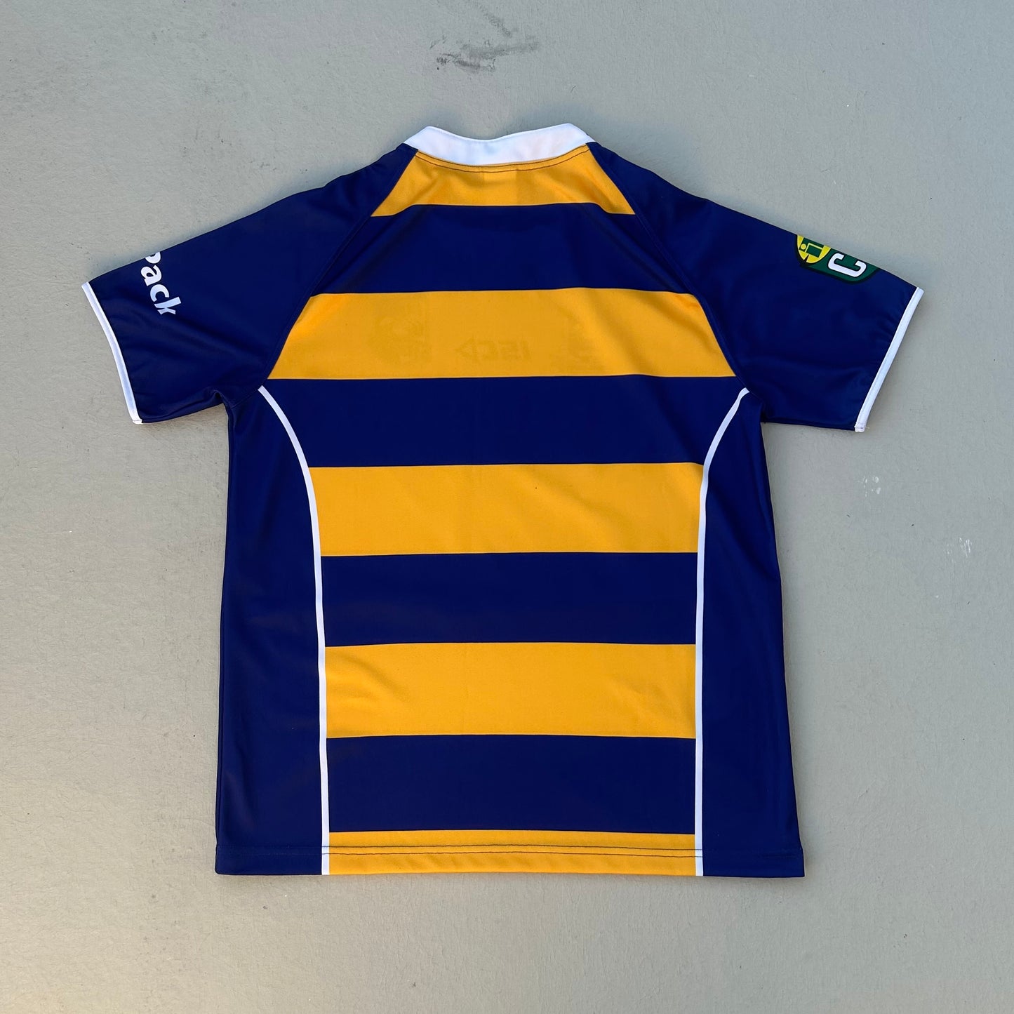 2010's Bay Of Plenty Steamers Yellow Rugby Jersey - XL