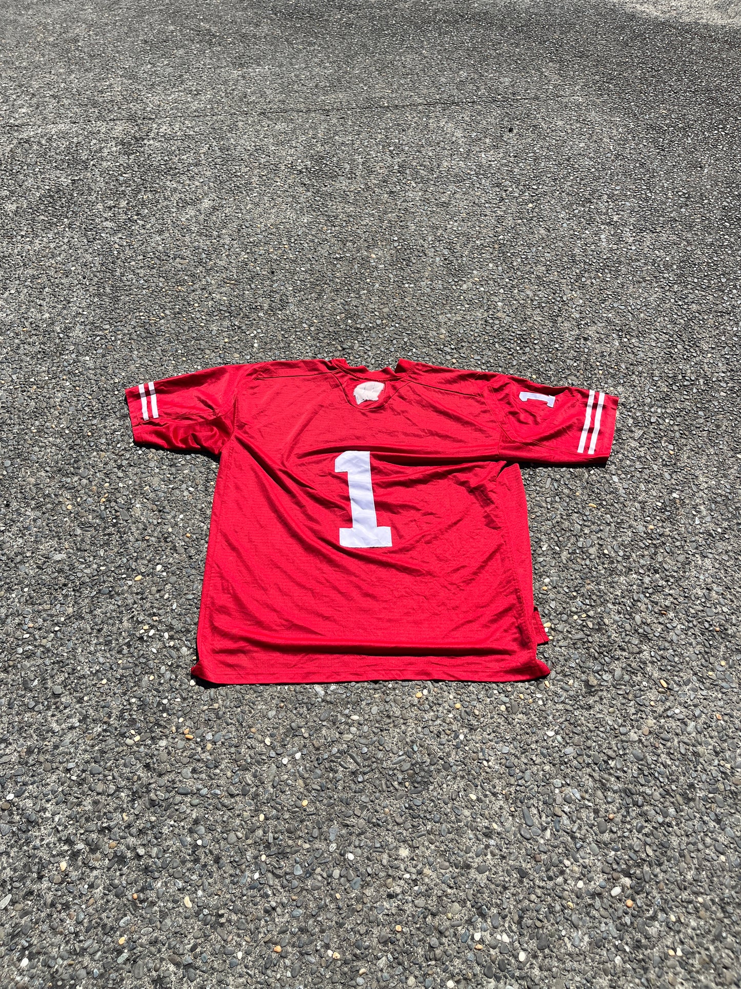 Vintage Adidas Red Football Jersey