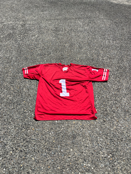 Vintage Adidas Red Football Jersey