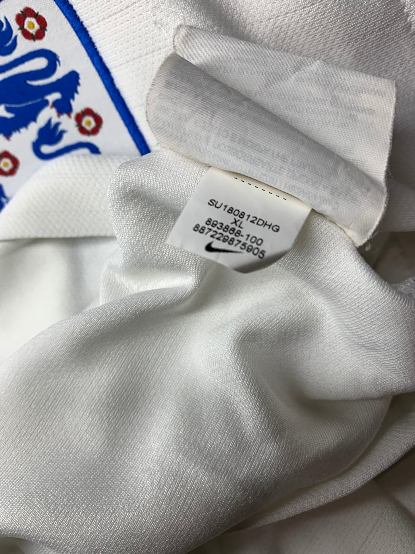 England 2018/19 Home