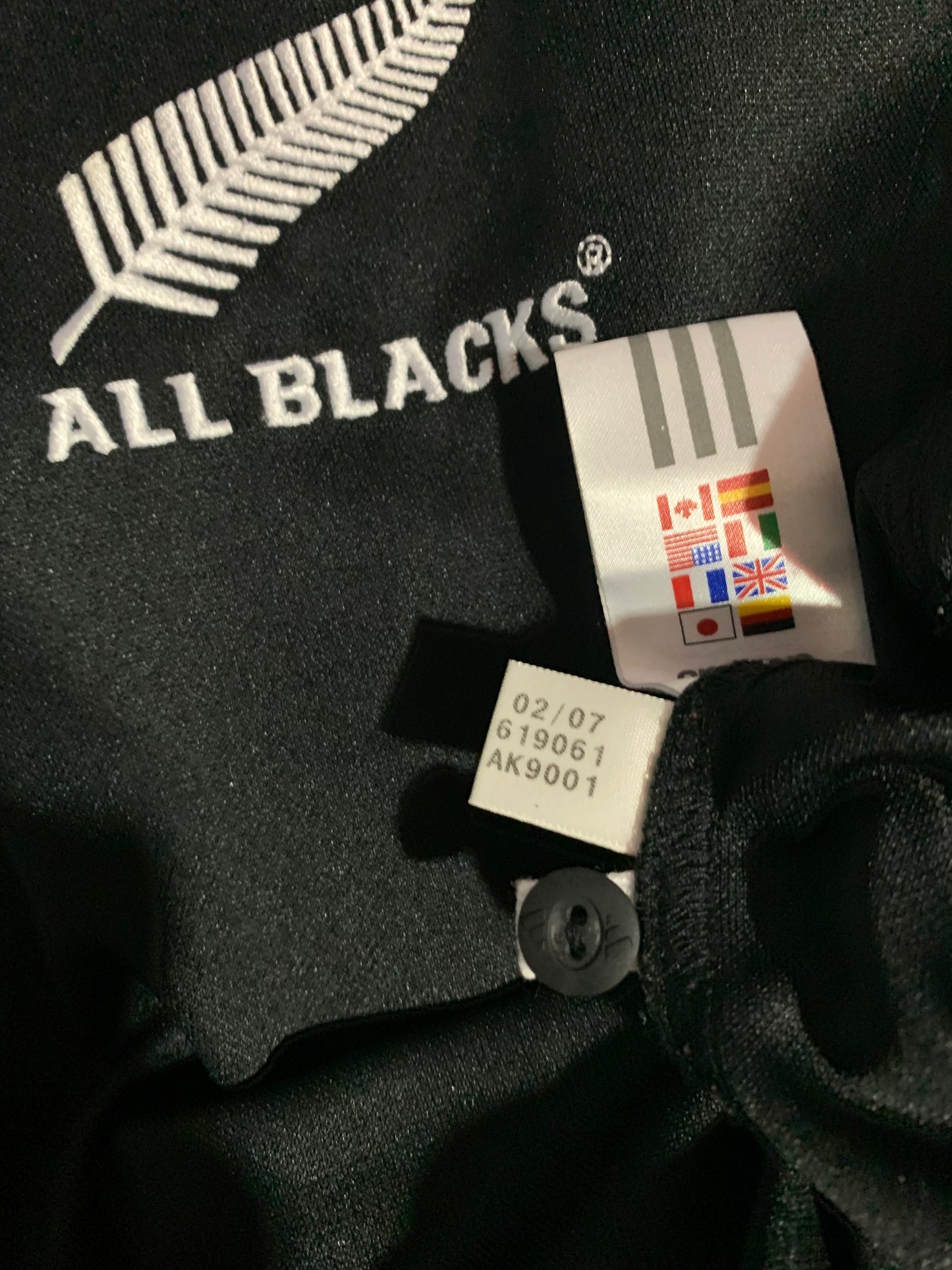 All Blacks Adidas Jersey