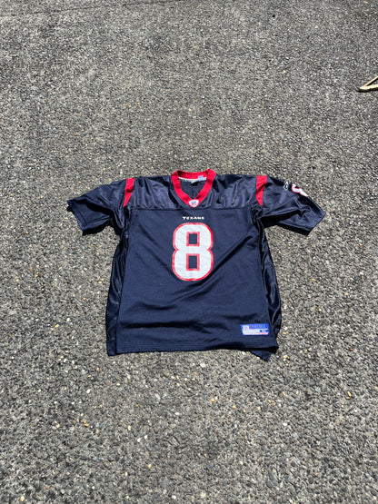 Vintage Houston Texans David Carr #8 Reebok Home Jersey