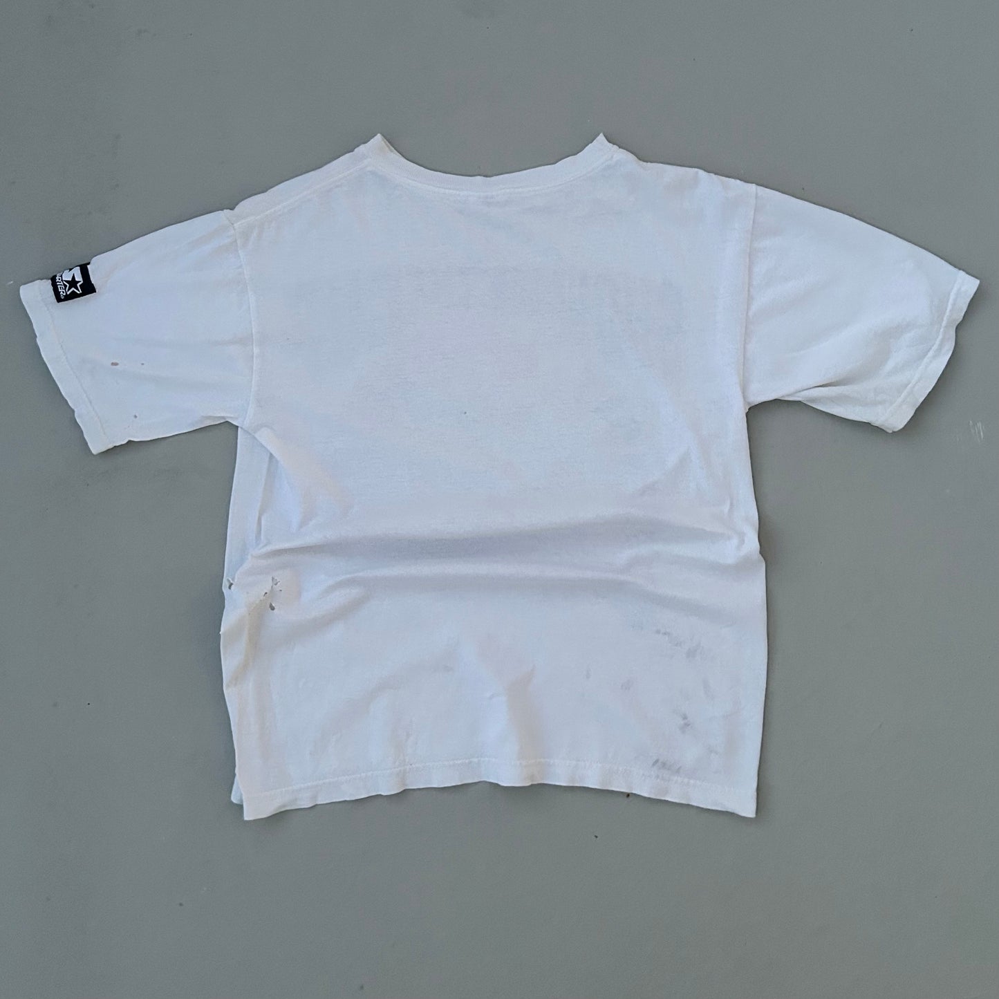 90's White Detroit Red Wings Shirt - Y14-16
