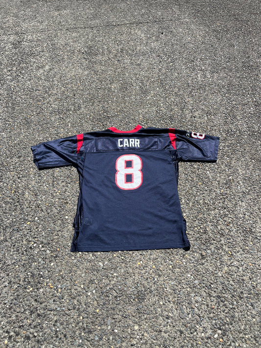 Vintage Houston Texans David Carr #8 Reebok Home Jersey