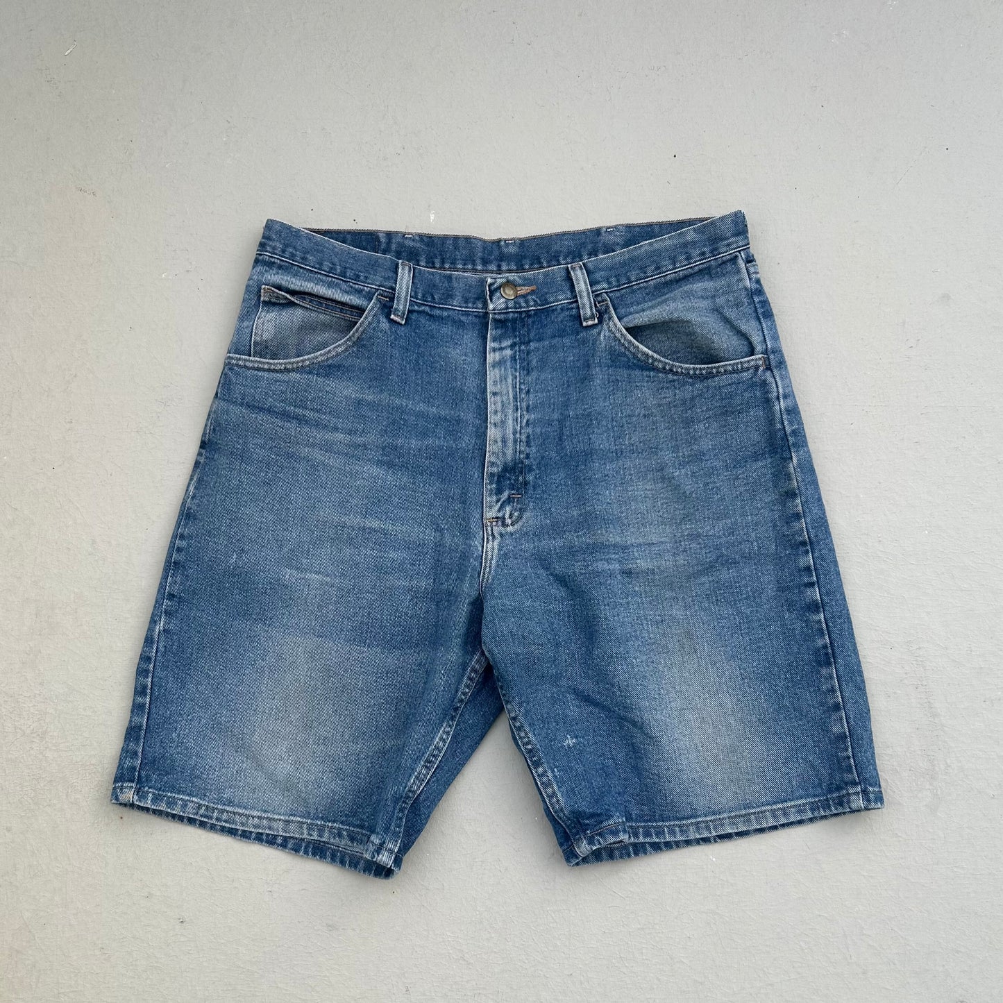 Vintage Blue Wrangler Jorts - 36