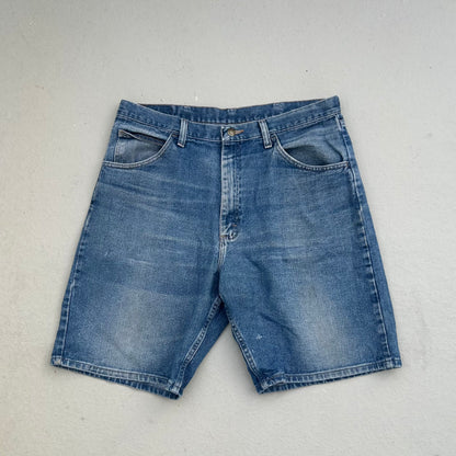 Vintage Blue Wrangler Jorts - 36