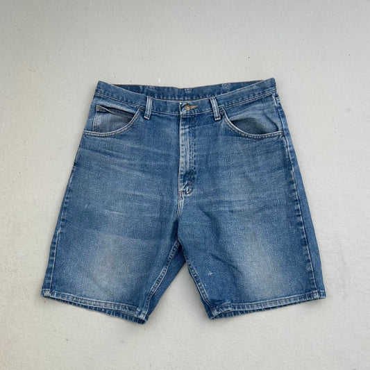 Vintage Blue Wrangler Jorts - 36