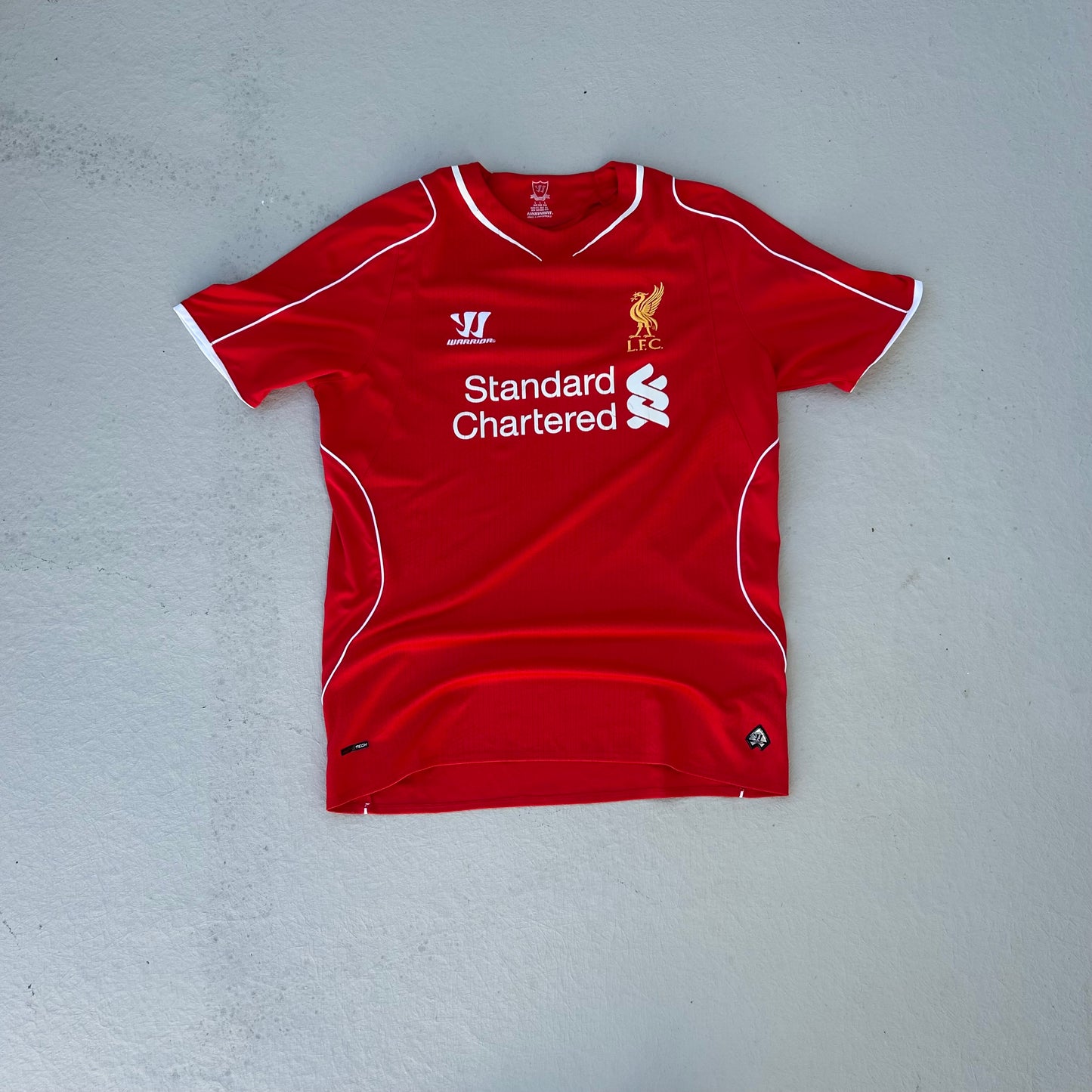 2014-15 Liverpool Red Warrior Home Shirt - L