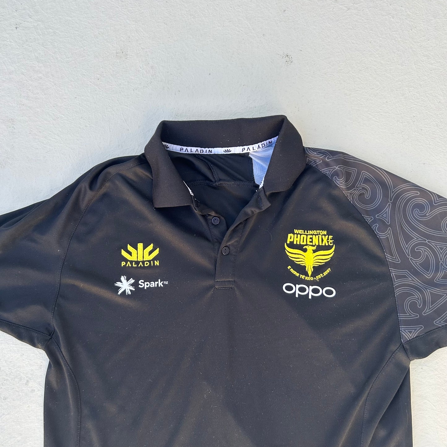 2020's Black Wellington Phoenix Polo Shirt - XL