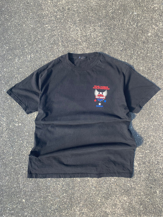 Vintage Harley-Davidson Pearl Harbor USS Arizona Memorial T-Shirt
