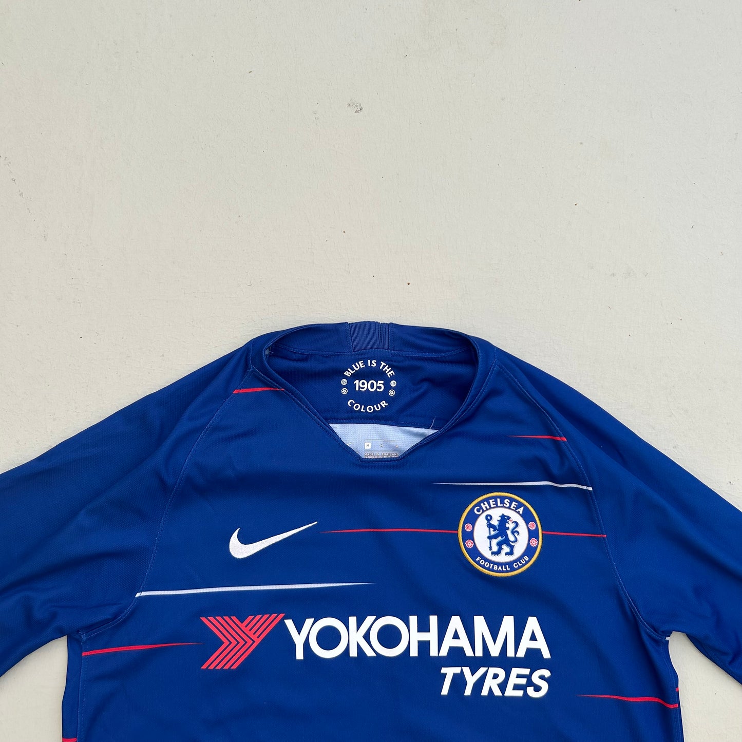 2018-19 Chelsea Blue Nike Home Shirt - M