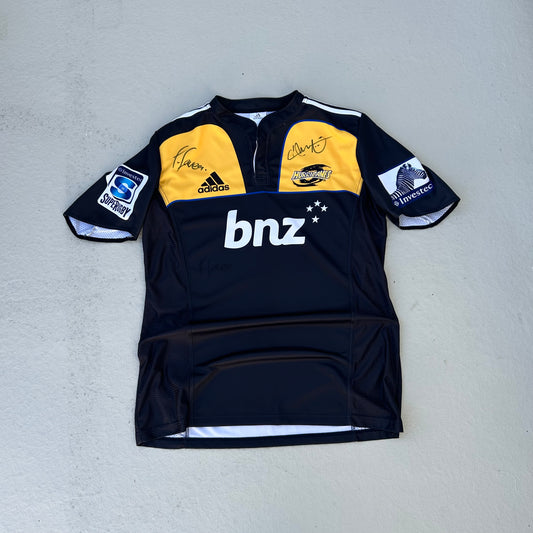 2010's Hurricanes Black Adidas Signed Home Jersey