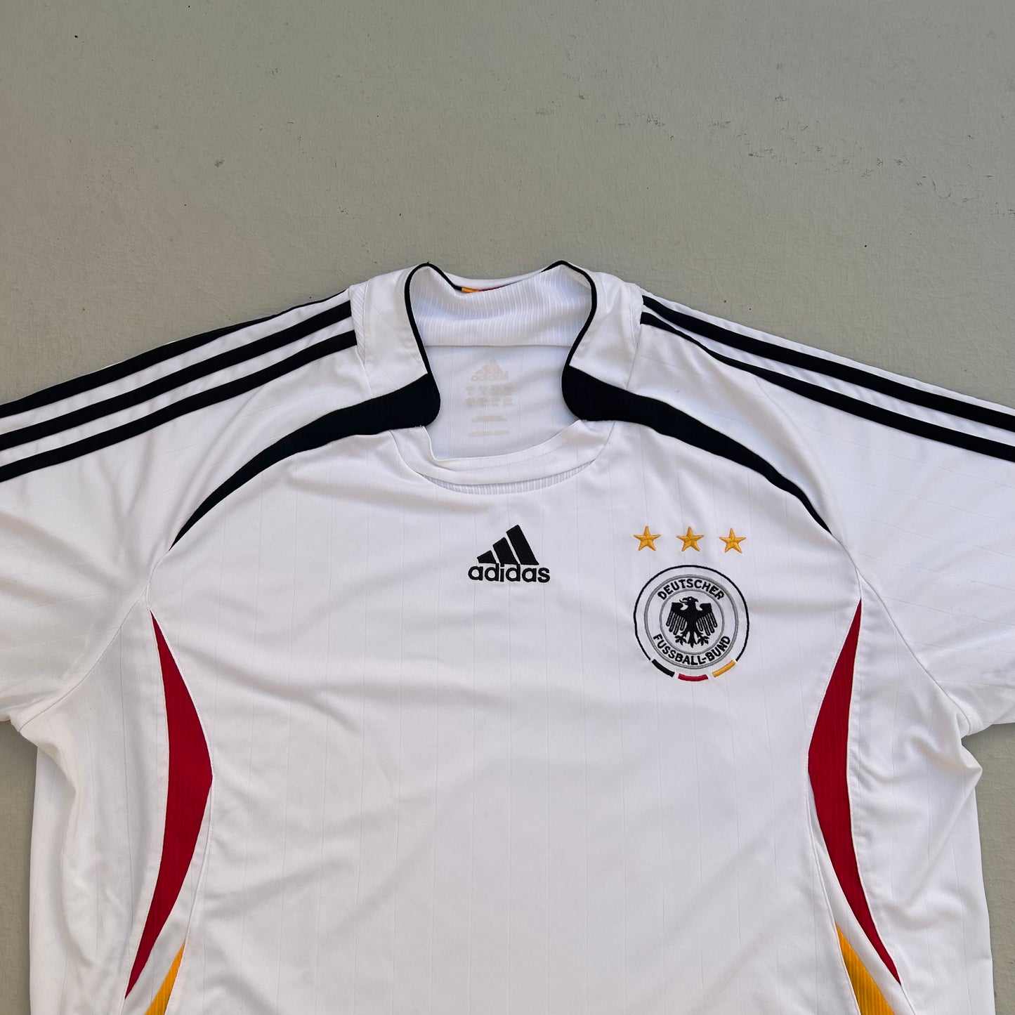 2006 Germany White Adidas Home Shirt - 2XL