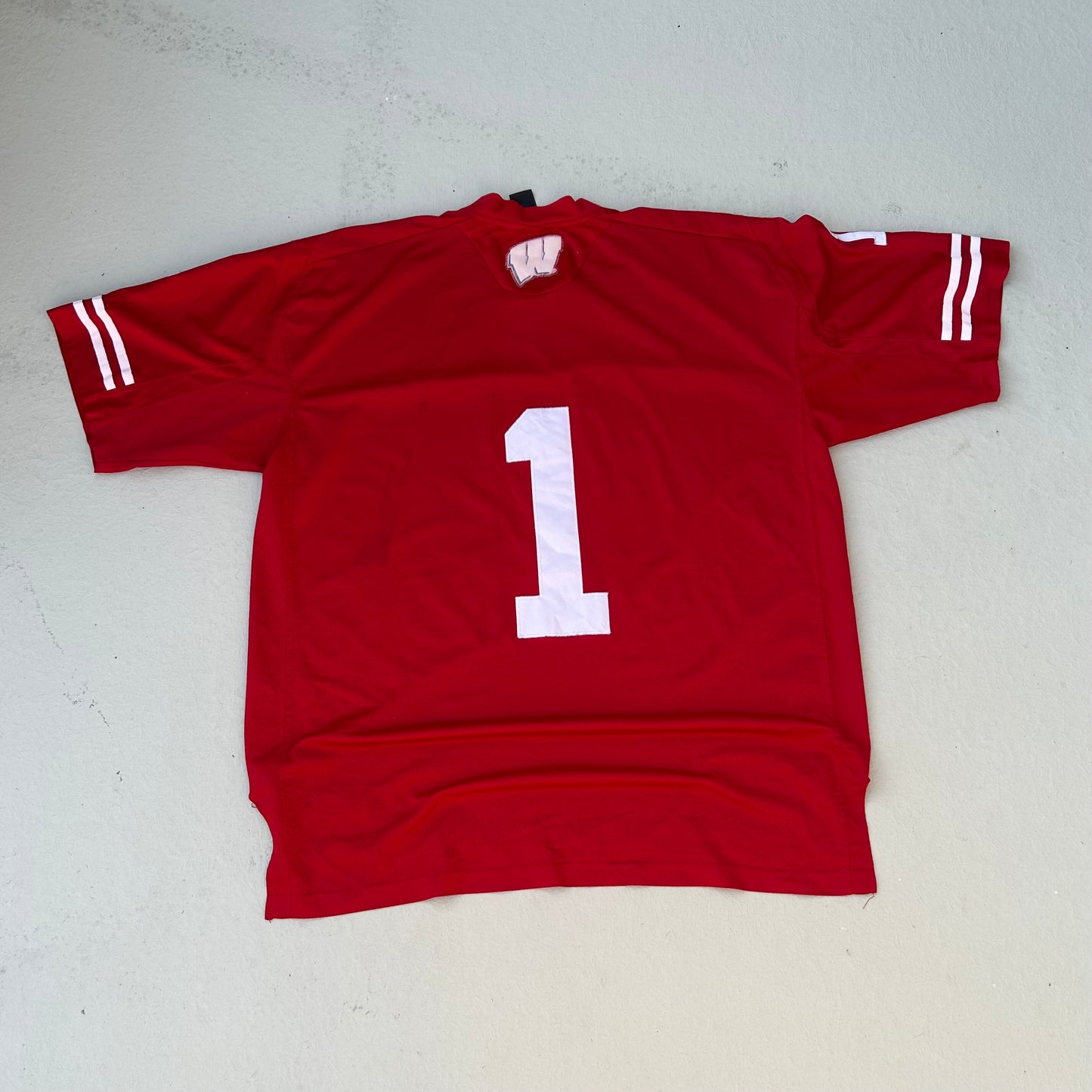 Vintage Red Adidas Football Jersey - 2XL