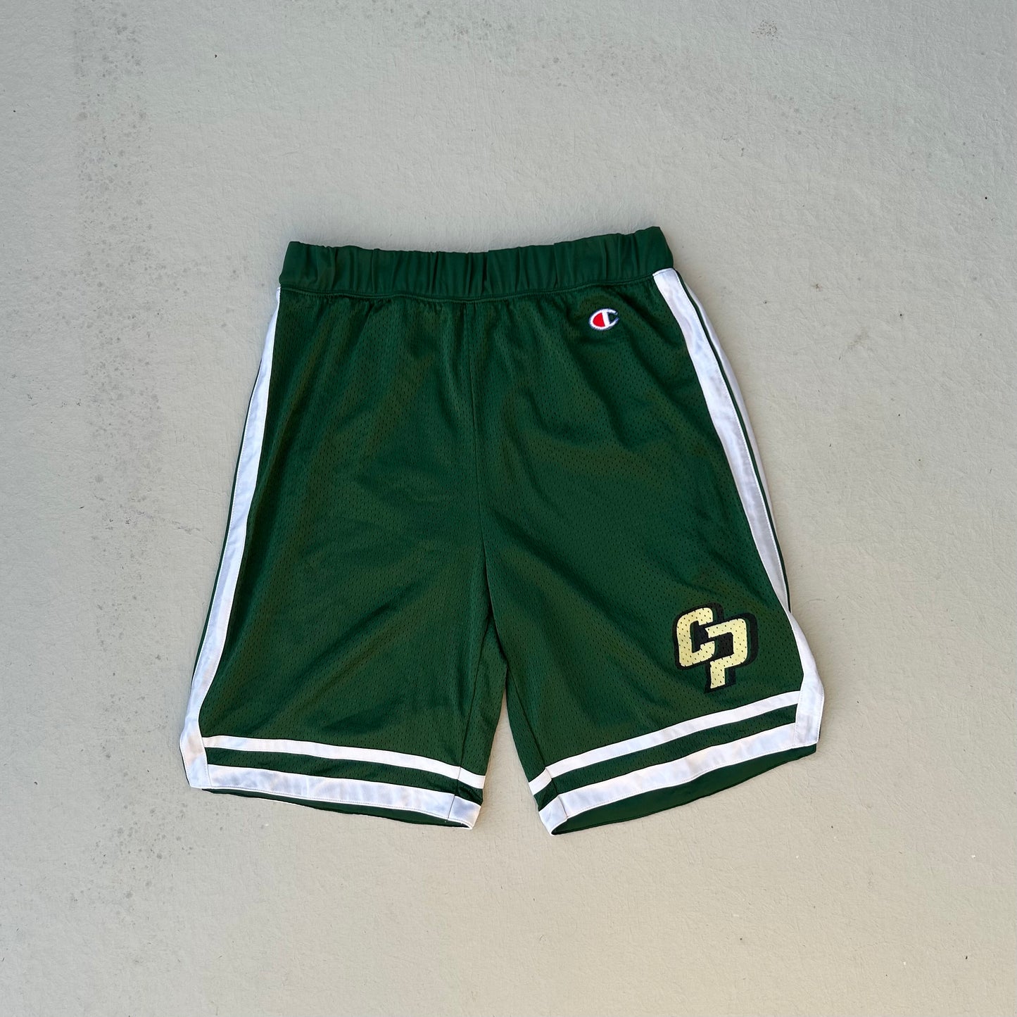 Early 2000's Green Champion Basketball Shorts - L