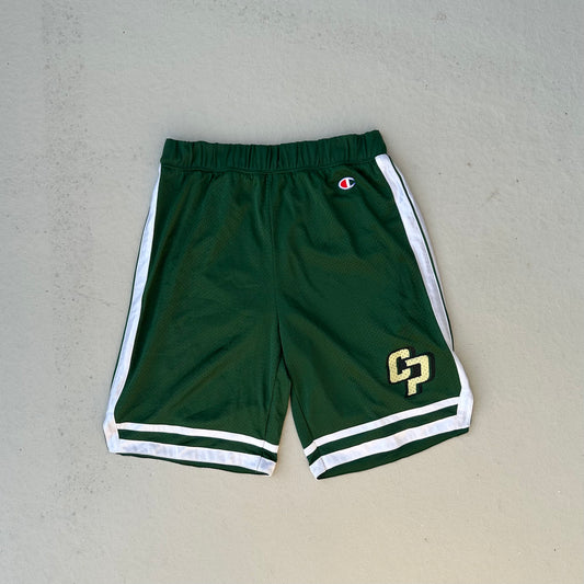 Early 2000's Green Champion Basketball Shorts - L