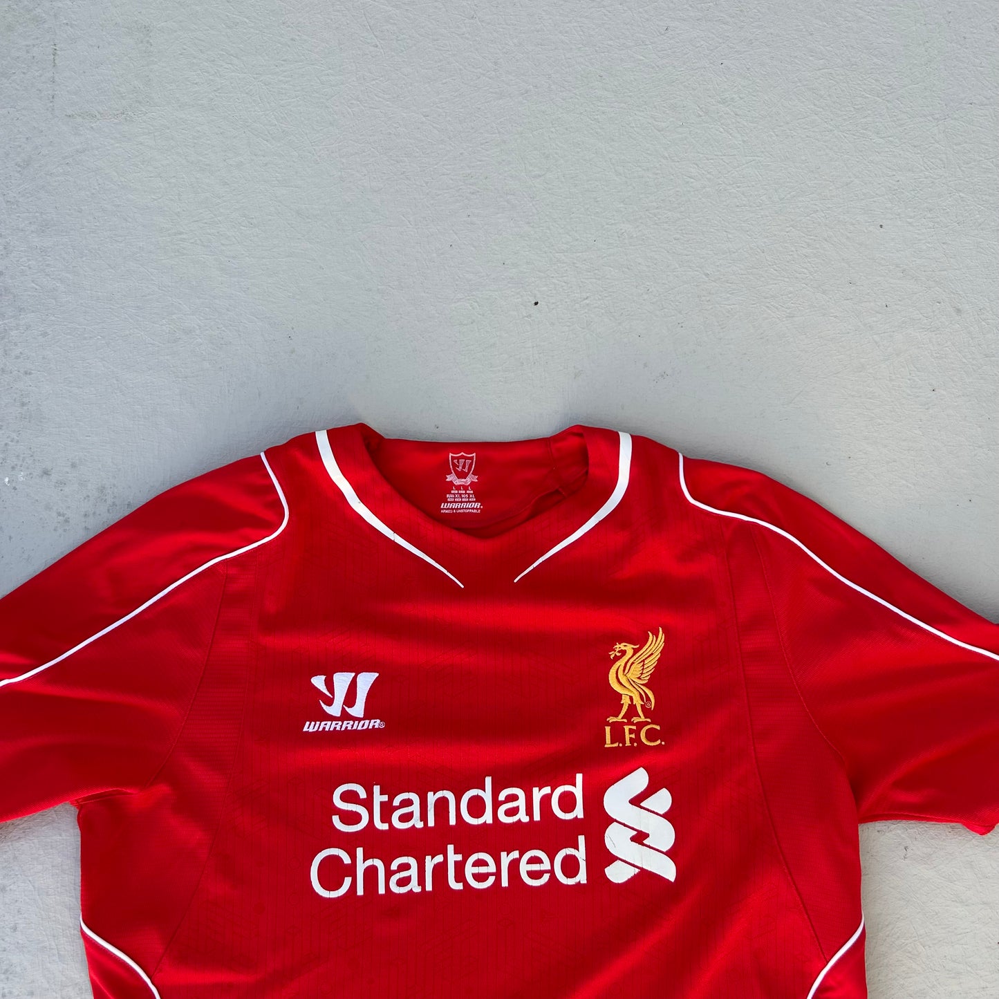2014-15 Liverpool Red Warrior Home Shirt - L