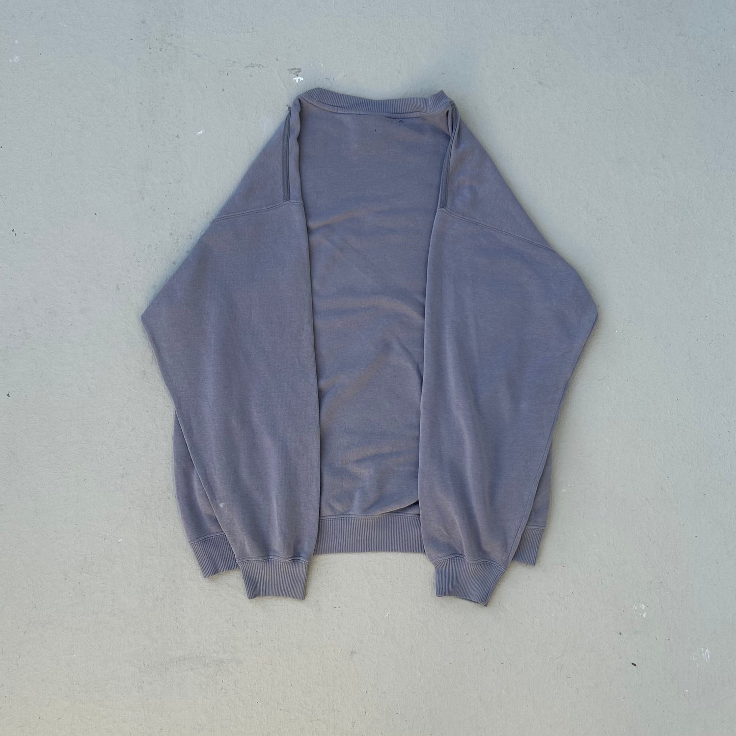 90s Mauve Reebok Vector Logo Crewneck Sweatshirt - M