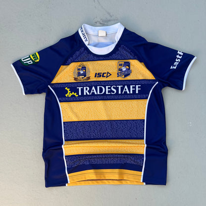 2010's Bay Of Plenty Steamers Yellow Rugby Jersey - XL