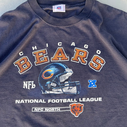2000's Navy Chicago Bears Shirt - 2XL