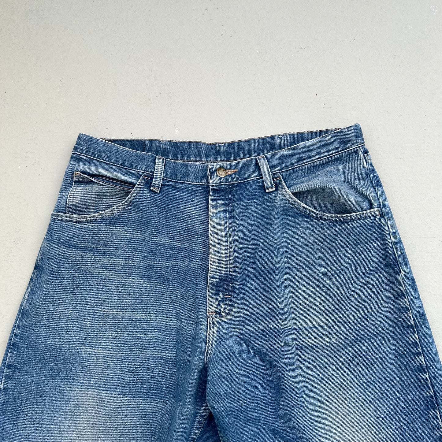 Vintage Blue Wrangler Jorts - 36