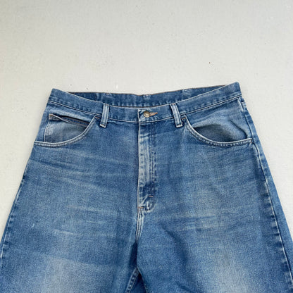 Vintage Blue Wrangler Jorts - 36