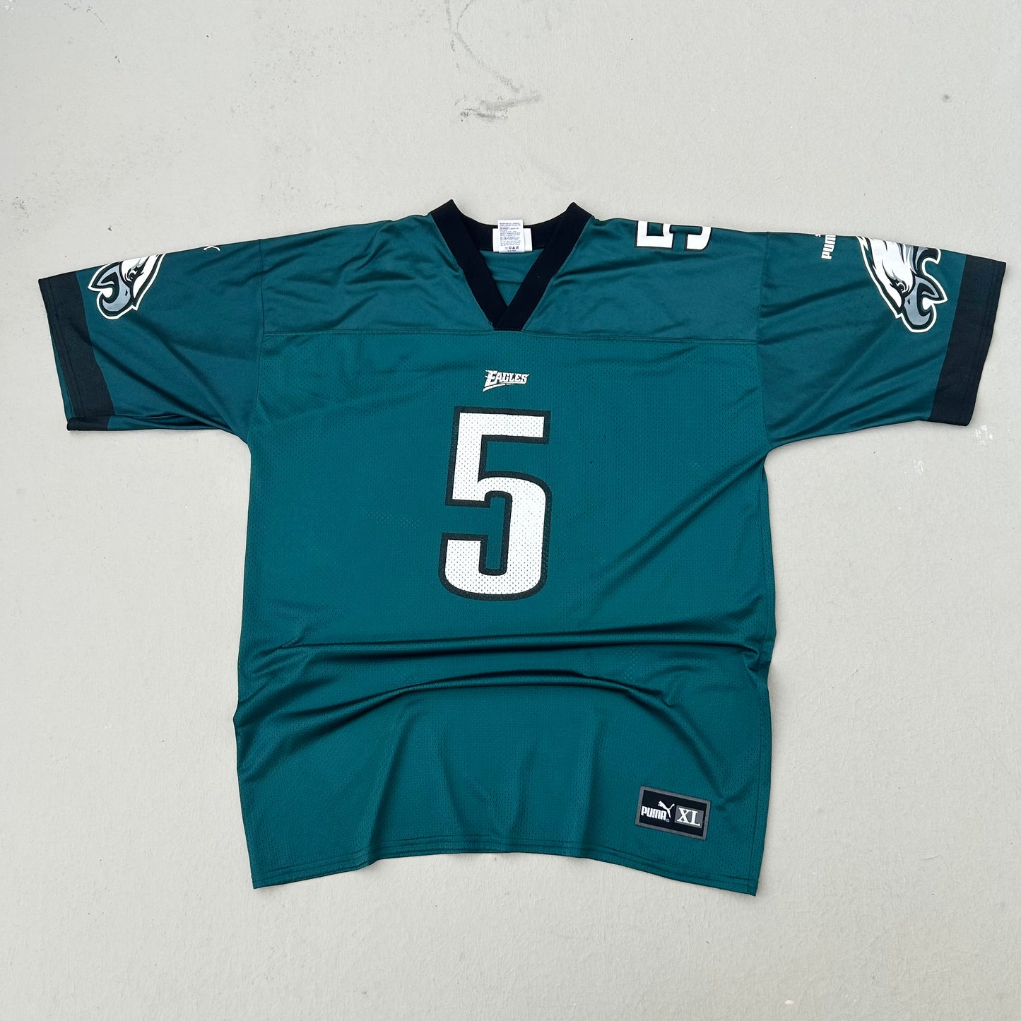2000's Philadelphia Eagles Green Puma Jersey - XL