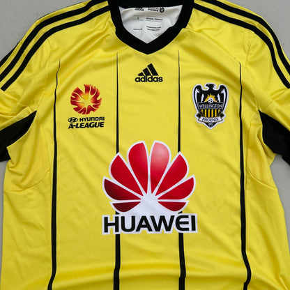 2015-16 Wellington Phoenix Yellow Adidas Home Shirt - L