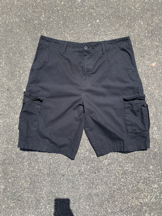 Beverly Hills Polo Club Black Cargo Shorts